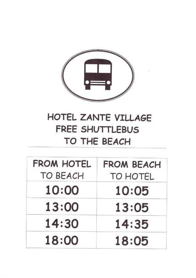 Zante Village Hotel Alykanas  Exteriér fotografie